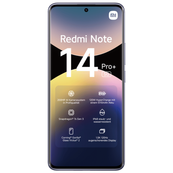 Xiaomi Redmi Note 14 Pro+ 5G 12 ГБ/ 512 ГБ/ Dual SIM/ Пурпурный Lavender photo 4