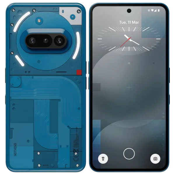 Nothing Phone (3a) 12 GB/ 256 GB/ Dual SIM/ Blue  photo 4