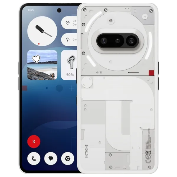 Nothing Phone (3a) 12 GB/ 256 GB/ Dual SIM/ White  photo 4 Nothing Phone (3a) 12 GB/ 256 GB/ Dual SIM/ White  photo 4