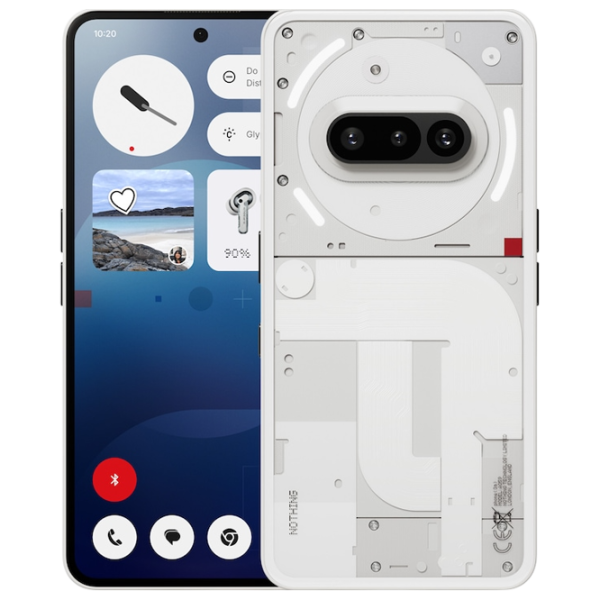 Nothing Phone (3a) 12 GB/ 256 GB/ Dual SIM/ White  photo 4 Nothing Phone (3a) 12 GB/ 256 GB/ Dual SIM/ White  photo 4