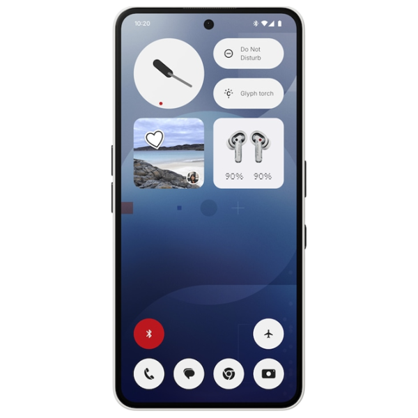 Nothing Phone (3a) 12 GB/ 256 GB/ Dual SIM/ White  photo 5 Nothing Phone (3a) 12 GB/ 256 GB/ Dual SIM/ White  photo 5