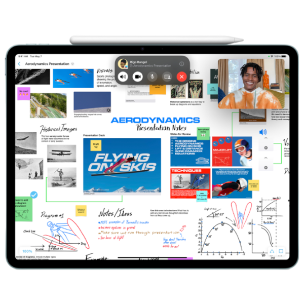 Планшет Apple iPad Air 2024 11"/ Синий/ 512 ГБ/ Wi-Fi/ MUWM3NF/ A photo 3 Планшет Apple iPad Air 2024 11"/ Синий/ 512 ГБ/ Wi-Fi/ MUWM3NF/ A photo 3