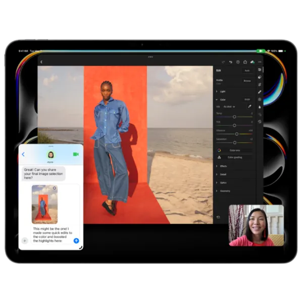 Tabletă Apple iPad Pro 2024 13"/ Space Black/ 2 TB/ 5G/ MVXY3NF/ A photo 4