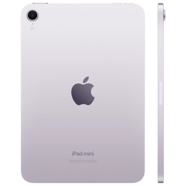Планшет Apple iPad mini 2024 8.3" 8 ГБ/128 ГБ Wi-Fi MXN73NF/A Пурпурный photo 2