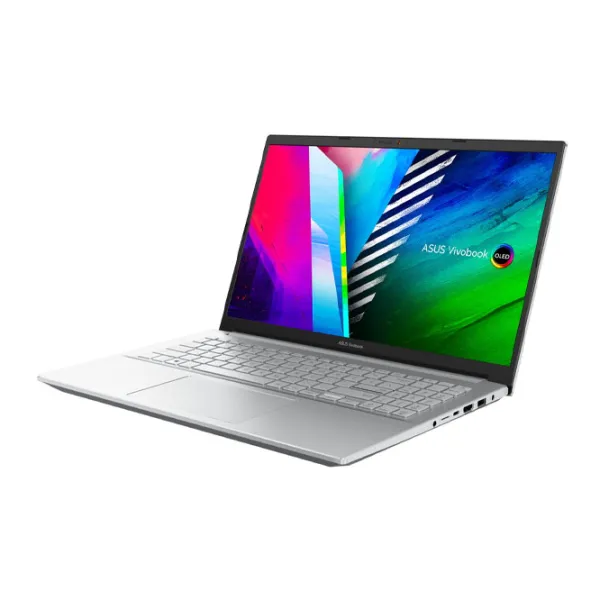 Asus Vivobook Pro 15 M3500QA OLED Ryzen 5 5600H/ 8 GB/ 256 GB/ VGA Integrată/ Silver photo 2 Asus Vivobook Pro 15 M3500QA OLED Ryzen 5 5600H/ 8 GB/ 256 GB/ VGA Integrată/ Silver photo 2