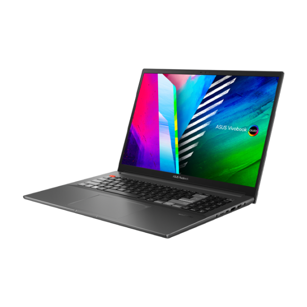 Asus Vivobook Pro 16X N7600PC OLED Core i7 11370H/ 16 GB/ 1 TB/ VGA Discretă/ Gray photo 2 Asus Vivobook Pro 16X N7600PC OLED Core i7 11370H/ 16 GB/ 1 TB/ VGA Discretă/ Gray photo 2
