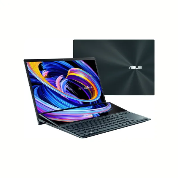 Asus Zenbook Duo UX482EGR Core i7 1195G7/ 16 GB/ 1 TB/ VGA Discretă/ Blue photo 10 Asus Zenbook Duo UX482EGR Core i7 1195G7/ 16 GB/ 1 TB/ VGA Discretă/ Blue photo 10