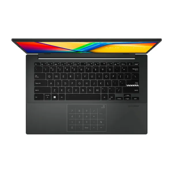 Asus Vivobook Go 14 E1404FA Ryzen 5 7520U/ 8 GB/ 512 GB/ VGA Integrată/ Black photo 2 Asus Vivobook Go 14 E1404FA Ryzen 5 7520U/ 8 GB/ 512 GB/ VGA Integrată/ Black photo 2