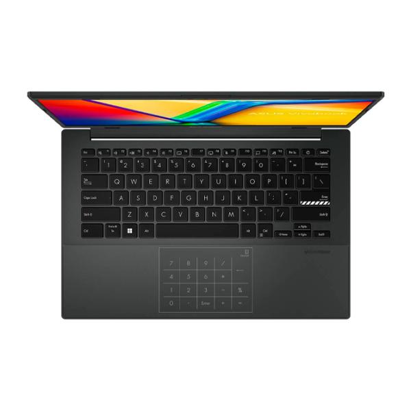 Asus Vivobook Go 14 E1404FA Ryzen 5 7520U/ 8 GB/ 512 GB/ VGA Integrată/ Black photo 2 Asus Vivobook Go 14 E1404FA Ryzen 5 7520U/ 8 GB/ 512 GB/ VGA Integrată/ Black photo 2