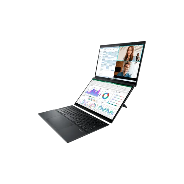Asus Zenbook Duo UX8406MA Core Ultra 9 185H/ / 32 GB/ 2 TB/ VGA Integrată / Grey photo 3 Asus Zenbook Duo UX8406MA Core Ultra 9 185H/ / 32 GB/ 2 TB/ VGA Integrată / Grey photo 3