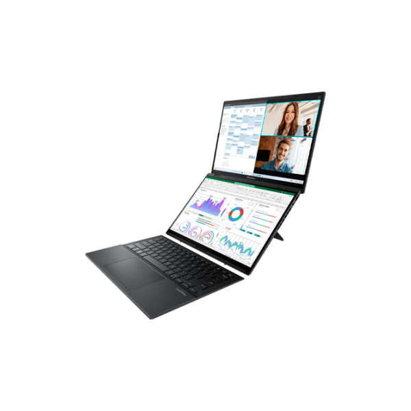 Asus Zenbook Duo UX8406MA Core Ultra 9 185H/ / 32 GB/ 2 TB/ VGA Integrată / Grey photo 3 Asus Zenbook Duo UX8406MA Core Ultra 9 185H/ / 32 GB/ 2 TB/ VGA Integrată / Grey photo 3