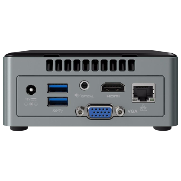 Мини ПК Intel NUC Barebone BOXNUC6CAYH Celeron J3455/ HD Graphics 500 photo 4