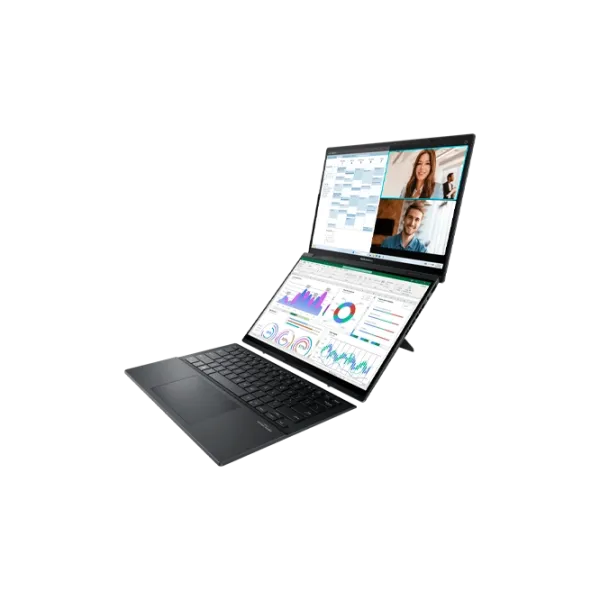Asus Zenbook Duo UX8406MA Core Ultra 9 185H/ / 32 GB/ 1 TB/ VGA Integrată / Grey photo 2