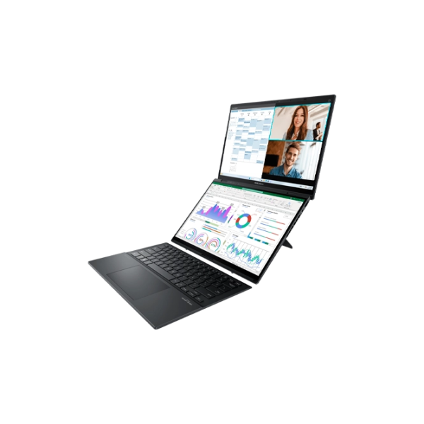 Asus Zenbook Duo UX8406MA Core Ultra 9 185H/ / 32 GB/ 1 TB/ VGA Integrată / Grey photo 2