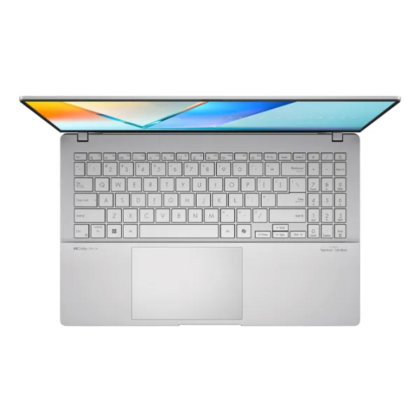 Asus VivoBook S 15 OLED S5507QA  Snapdragon X Plus X1P-42-100/ / 16 GB/ 1 TB/ VGA / Silver photo 3 Asus VivoBook S 15 OLED S5507QA  Snapdragon X Plus X1P-42-100/ / 16 GB/ 1 TB/ VGA / Silver photo 3
