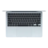 Laptop Apple MacBook Air 13.6 2025 M4 10C/10G / 16 GB / 512 GB / VGA Integrată / Blue photo 2