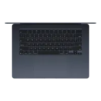 Laptop Apple MacBook Air 15 2025 M4 10C/10G / 16 GB / 256 GB / VGA Integrată / Midnight photo 2