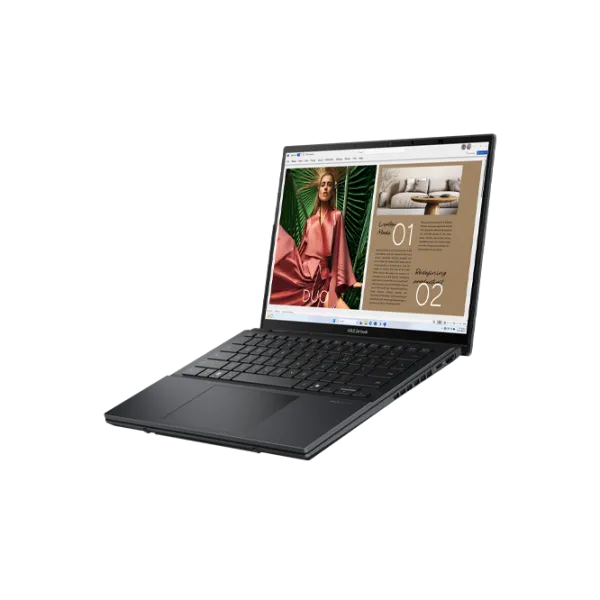 Asus Zenbook Duo UX8406CA  Core Ultra 9 285H / 32 GB / 1 TB / VGA Integrată / Gray photo 3 Asus Zenbook Duo UX8406CA  Core Ultra 9 285H / 32 GB / 1 TB / VGA Integrată / Gray photo 3