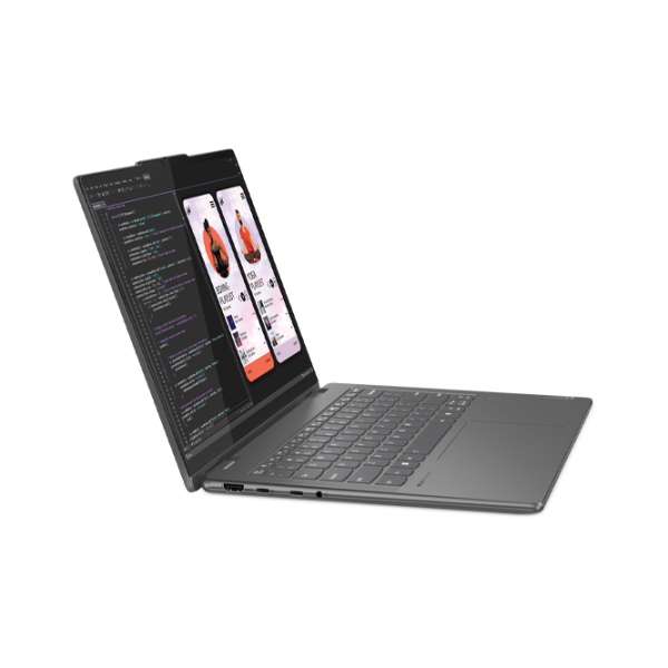 Lenovo Yoga 7 2 in 1 14AHP9 Ryzen 7 8840HS / 16 GB / 1 TB / VGA Integrată / Gray photo 6 Lenovo Yoga 7 2 in 1 14AHP9 Ryzen 7 8840HS / 16 GB / 1 TB / VGA Integrată / Gray photo 6
