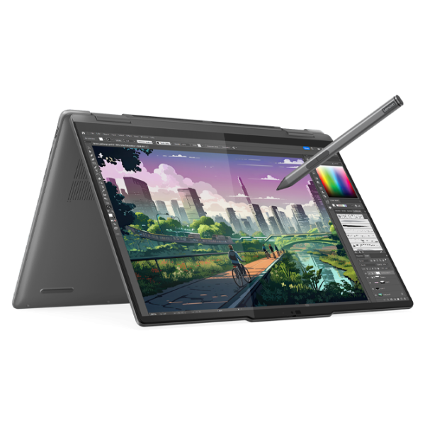 Lenovo Yoga 7 2 in 1 14AHP9 Ryzen 7 8840HS / 16 GB / 1 TB / VGA Integrată / Gray photo 10 Lenovo Yoga 7 2 in 1 14AHP9 Ryzen 7 8840HS / 16 GB / 1 TB / VGA Integrată / Gray photo 10