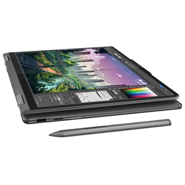 Lenovo Yoga 7 2 in 1 14AHP9 Ryzen 7 8840HS / 16 GB / 1 TB / VGA Integrată / Gray photo 11 Lenovo Yoga 7 2 in 1 14AHP9 Ryzen 7 8840HS / 16 GB / 1 TB / VGA Integrată / Gray photo 11