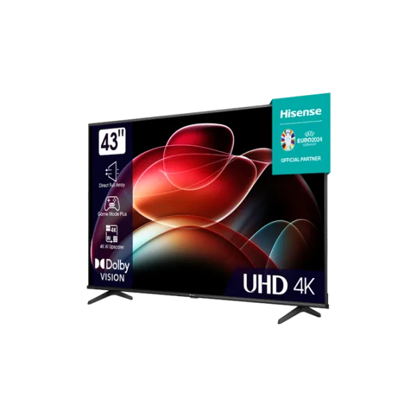 Televizor Hisense 43A6K 43"/ DLED/ 4K/ Smart TV/ Black photo 4 Televizor Hisense 43A6K 43"/ DLED/ 4K/ Smart TV/ Black photo 4