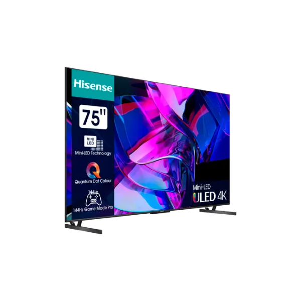 Televizor Hisense 75U7KQ 75"/ QLED/ 4K/ Smart/ Black photo 2