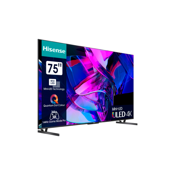 Televizor Hisense 75U7KQ 75"/ QLED/ 4K/ Smart/ Black photo 2