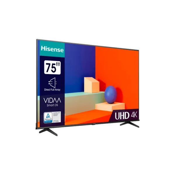 Телевизор Hisense 75A6K 75"/ DLED/ 4K/ Smart TV/ Черный photo 2