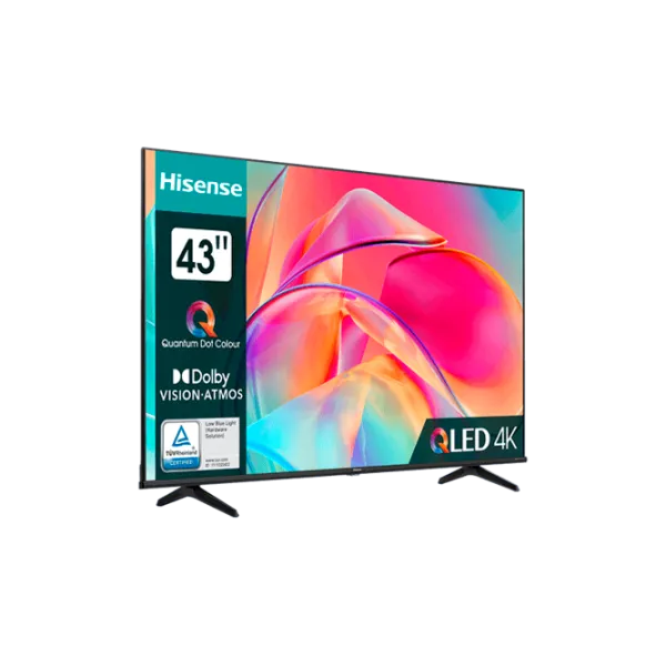 Televizor Hisense 43E7KQ 43" / QLED / 4K / Smart TV / Black photo 2