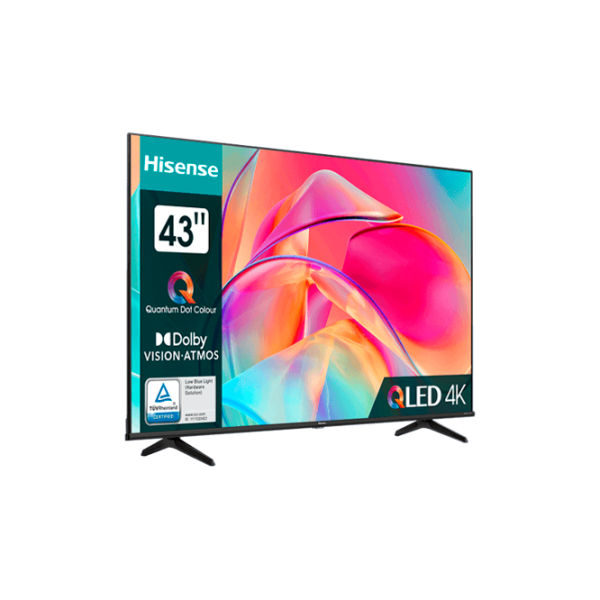 Televizor Hisense 43E7KQ 43" / QLED / 4K / Smart TV / Black photo 2