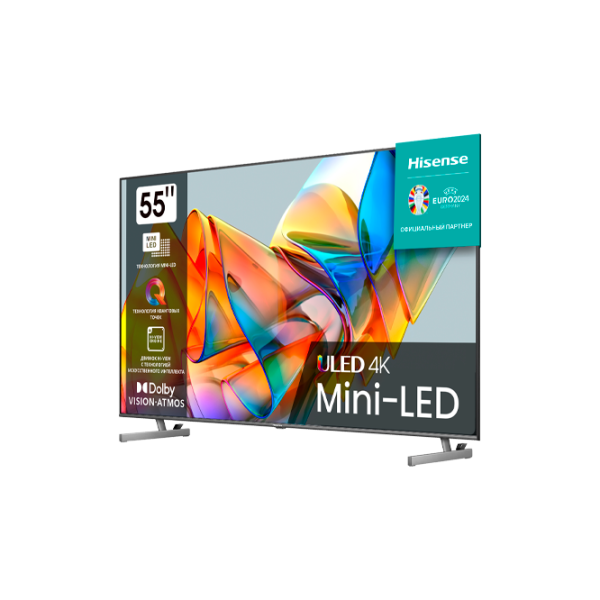 Телевизор Hisense 55U6KQ 55"/ QLED/ 4K/ Smart TV/ Черный photo 3