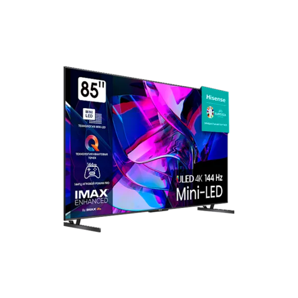 Televizor Hisense 85U7KQ 85"/ QLED/ 4K/ Smart/ Black photo 2
