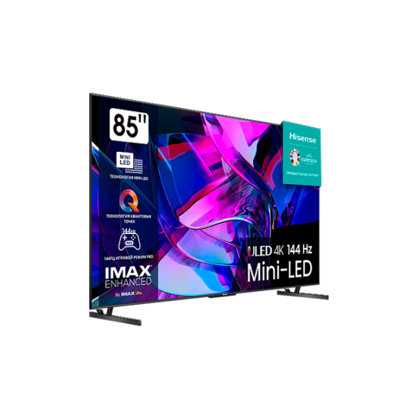 Televizor Hisense 85U7KQ 85"/ QLED/ 4K/ Smart/ Black photo 2