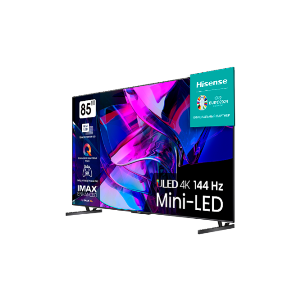 Televizor Hisense 85U7KQ 85"/ QLED/ 4K/ Smart/ Black photo 3