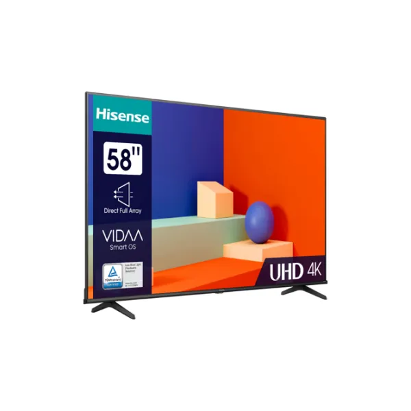 Televizor Hisense 58A6K  58" / DLED / 4K / Smart TV / Black photo 2