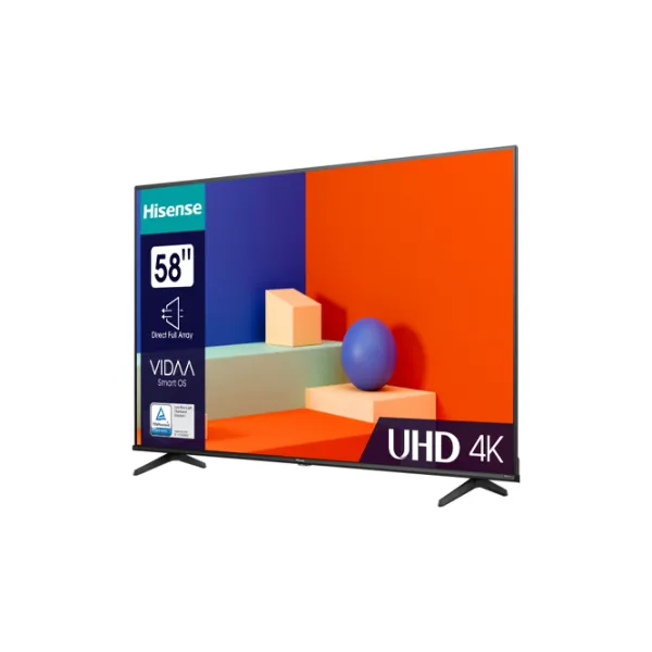Televizor Hisense 58A6K  58" / DLED / 4K / Smart TV / Black photo 3