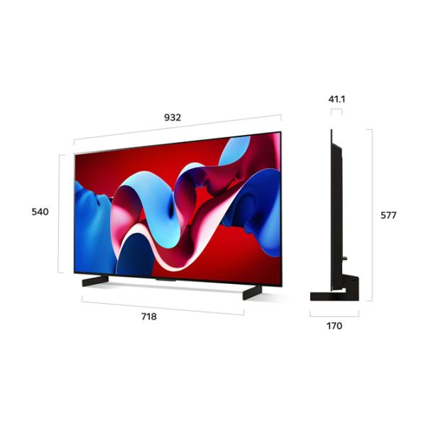 Televizor LG OLED42C44LA 43"/ OLED/ 4K/ Smart TV/ Black photo 2