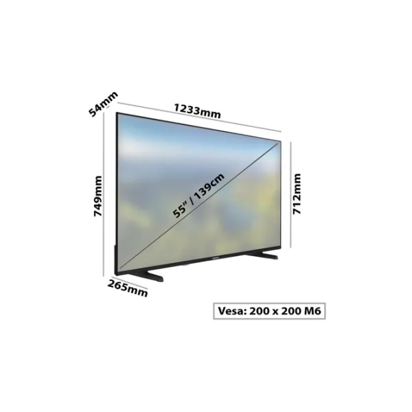 Телевизор Daewoo 55DM72UA 55"/ LED/ 4K/ Smart TV/ Черный photo 4