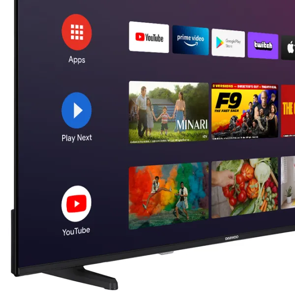 Телевизор Daewoo 43DM72UA 43"/ LED/ 4K/ Smart TV/ Черный photo 4