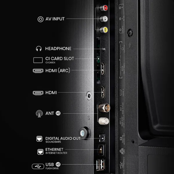 Телевизор Hisense 32A4N 32" / LED / HD Ready / Smart TV / Черный photo 5