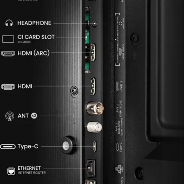 Телевизор Hisense 65A6N 65" / LED / 4K / Smart TV / Черный photo 6