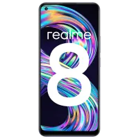Smartphone Realme 8 4 GB/ 64 GB/ Dual SIM/ Silver Cyber photo 2