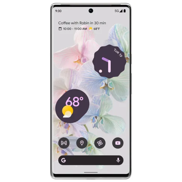 Google Pixel 6 Pro 12 GB/ 128 GB/ Single SIM/ White Stormy photo 2