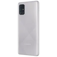 Smartphone Samsung Galaxy A71 6 GB/ 128 GB/ Dual SIM/ Silver Metalic photo 3