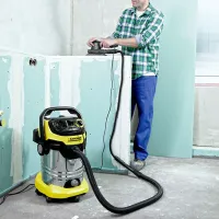 Промышленный пылесос KARCHER WD 6 P Premium 1300 Вт / Желтый photo 5