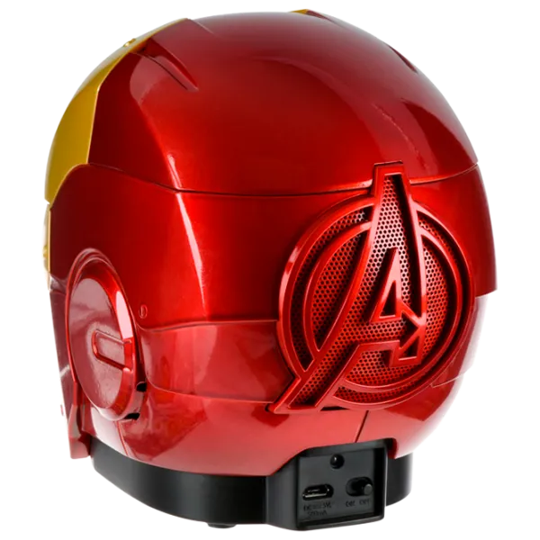 Boxă portabilă eKids/iHome Iron Man Helmet / Red photo 5 Boxă portabilă eKids/iHome Iron Man Helmet / Red photo 5