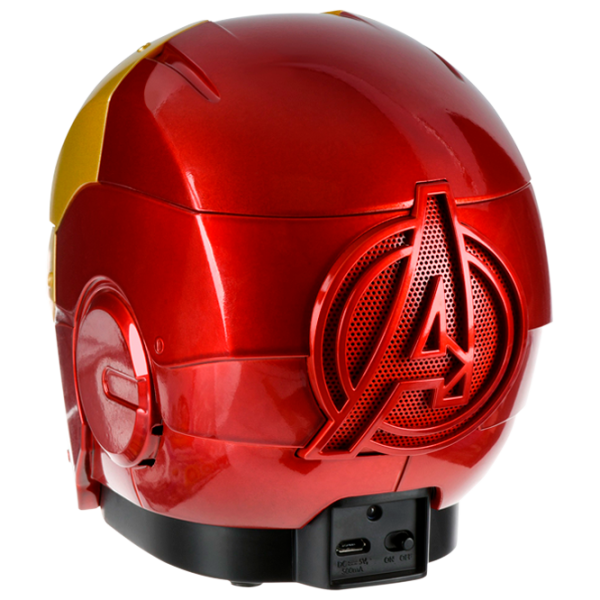 Boxă portabilă eKids/iHome Iron Man Helmet / Red photo 5 Boxă portabilă eKids/iHome Iron Man Helmet / Red photo 5