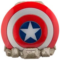 Boxă portabilă eKids/iHome Marvel Captain America Shield / Red photo 2