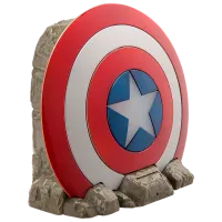 Boxă portabilă eKids/iHome Marvel Captain America Shield / Red photo 3